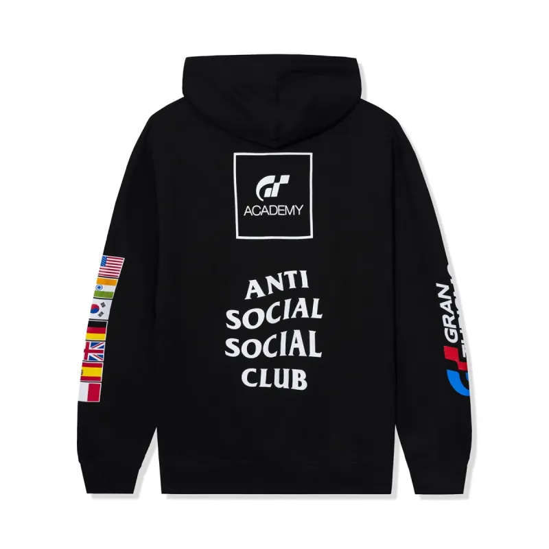 ASSC x Gran Turismo Flag Zip Hoodie - Black | Parallel