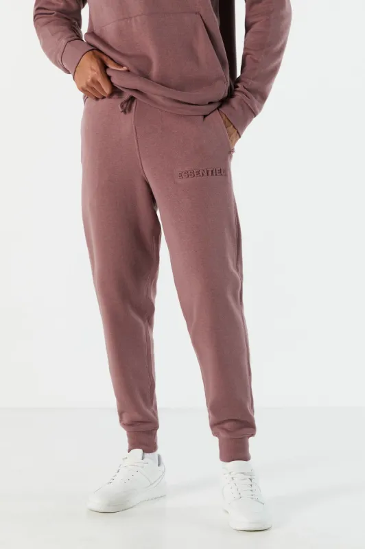 Pantalon de jogging en molleton essentiel embossé sold by Urban Planet