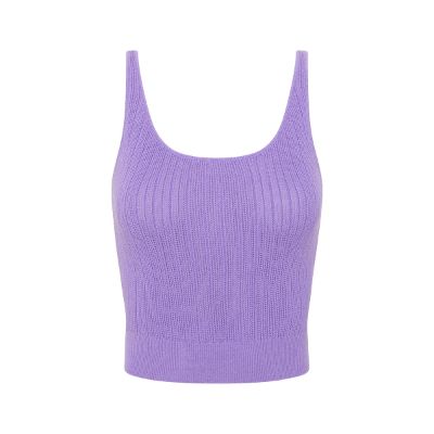 Casual Knit Tank Top - Lavender sold by Kulani Kinis
