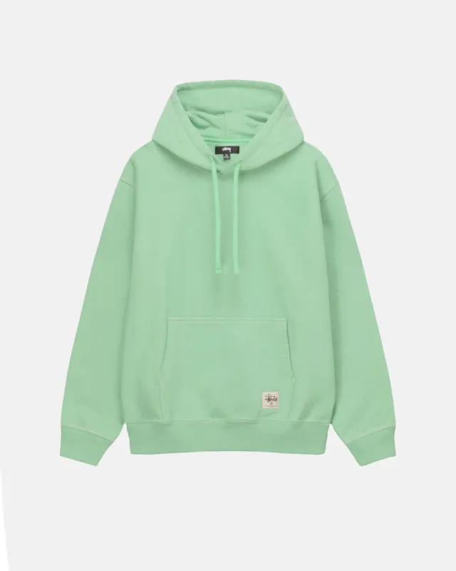 CONTRAST STITCH LABEL HOODIE sold by Stussy