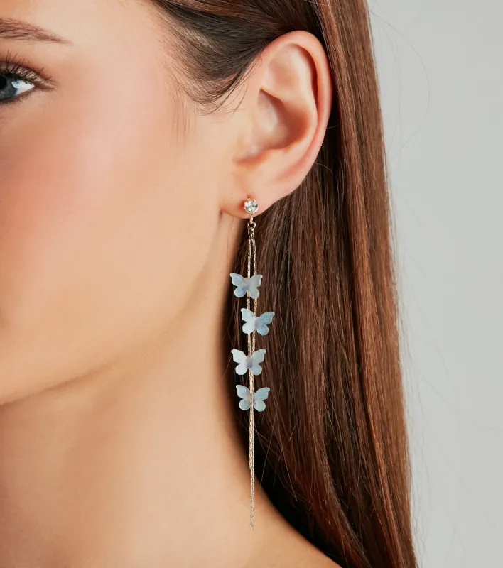 Charming Beauty Butterfly Earrings sold by Windsor