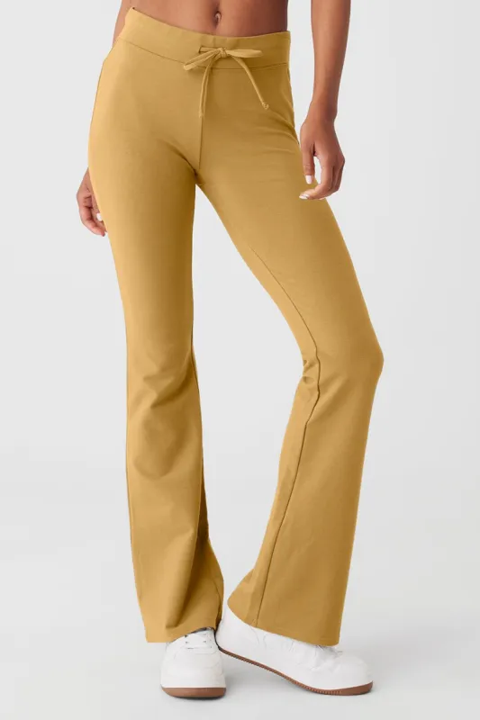 Sway Bootcut Sweatpant - Golden Olive Branch | Parallel
