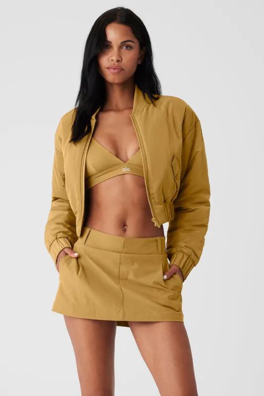 ジャケット [Alo Yoga] Cropped Air It Out Bomber W4663R_04481_b1_s1_a1_m54_gran