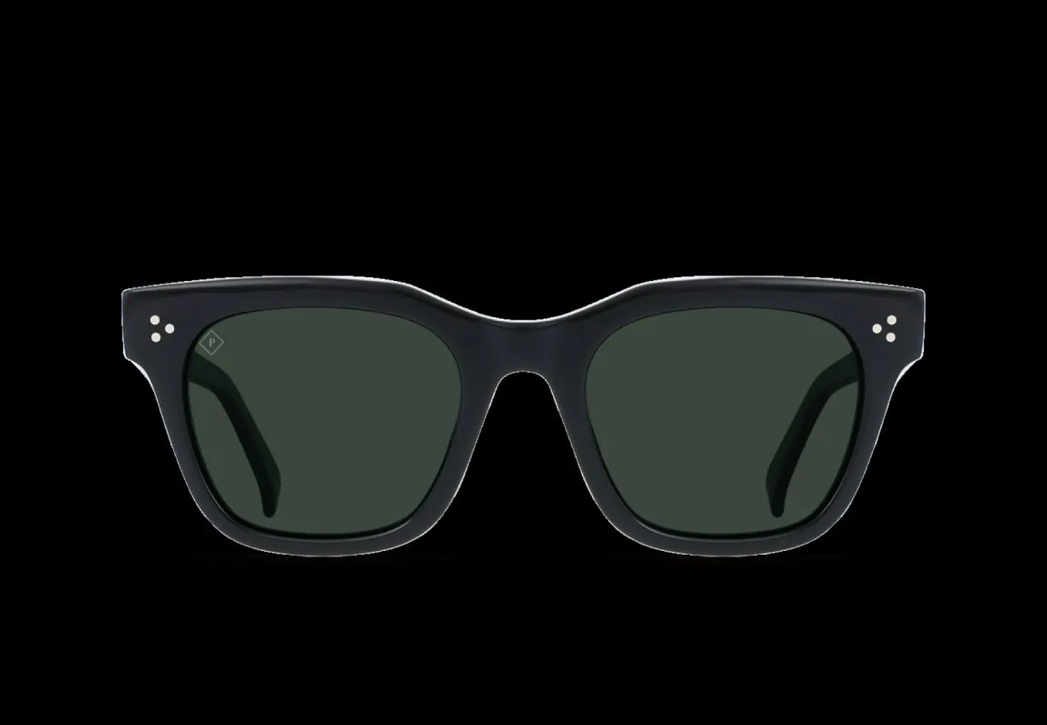 Huxton-Recycled Black / Green Polarized-51 sold by RAEN