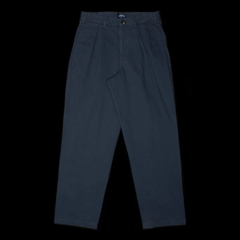 Classic Double-Pleat Herringbone Pants sold by Premier