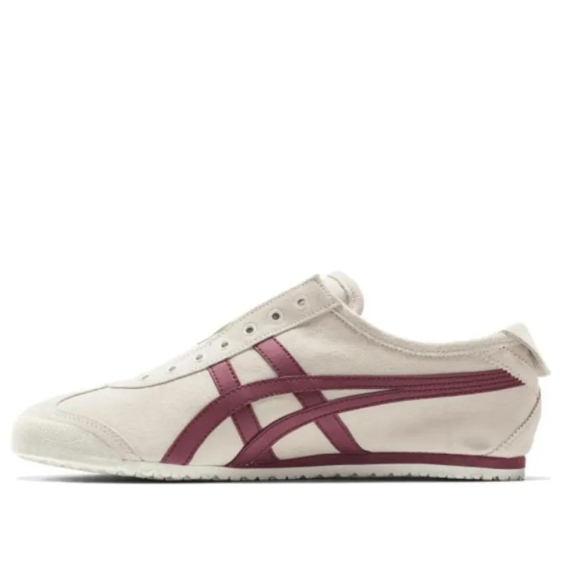 Onitsuka Tiger MEXICO 66 Shoes 'Cream Burgundy' 1183B782-201 sold by KicksCrew