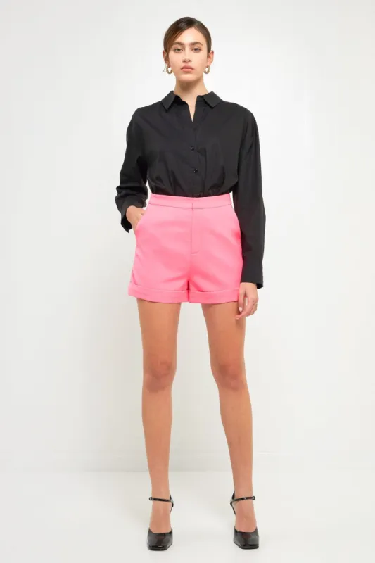 Tailored Basic Shorts sold by Endless Rose