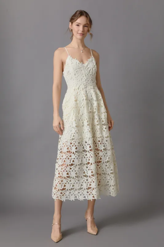Lace Midi Dress sold by Endless Rose