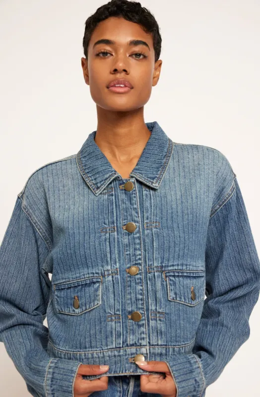 Catalina Denim Jacket sold by Joie