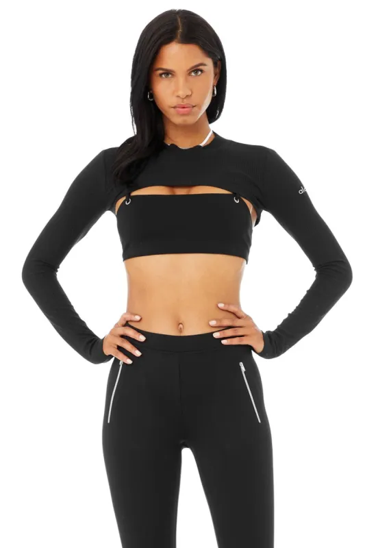 Thrill Seeker Shrug - Black | Parallel