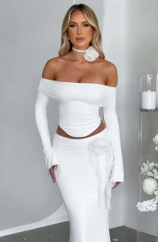 Deema Top - Ivory sold by Babyboo Fashion