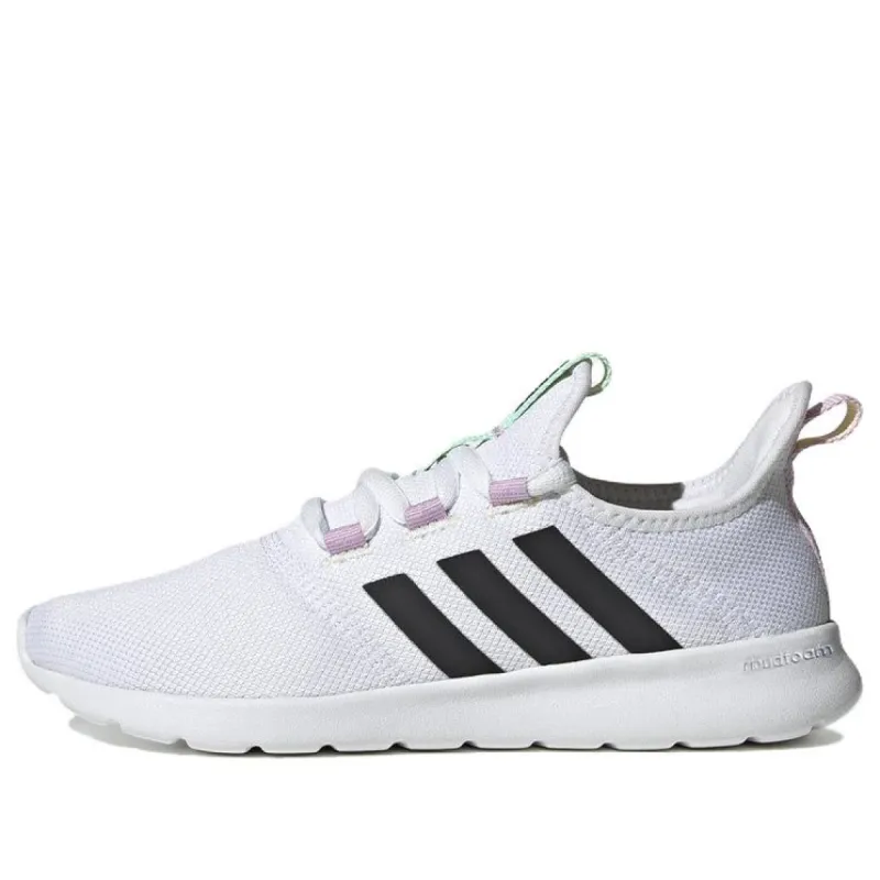 (WMNS) Adidas Neo Cloudfoam Pure 2.0 Shoes 'White Black Green' H03762 sold by KicksCrew
