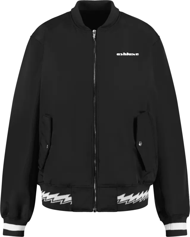 Ashluxe Bomber Jacket Black sold by Ashluxe