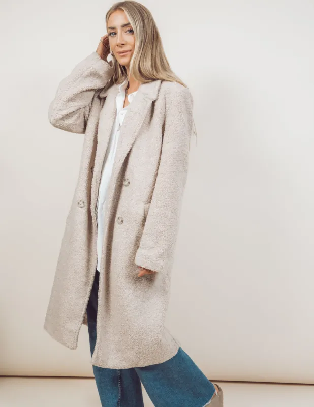 Cleo Sherpa Jacket sold by Shop Stevie