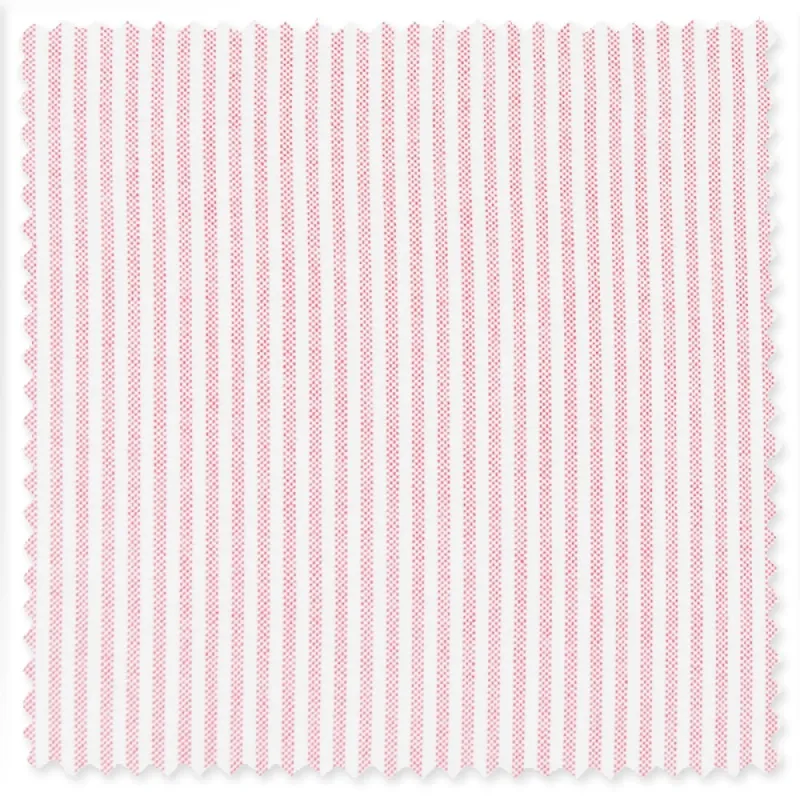 Red Stripe Cambridge Oxford sold by Gitman Brothers