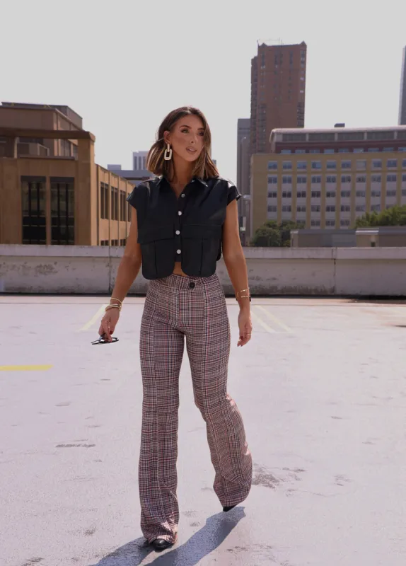 Plaid About You Pants sold by LANE 201