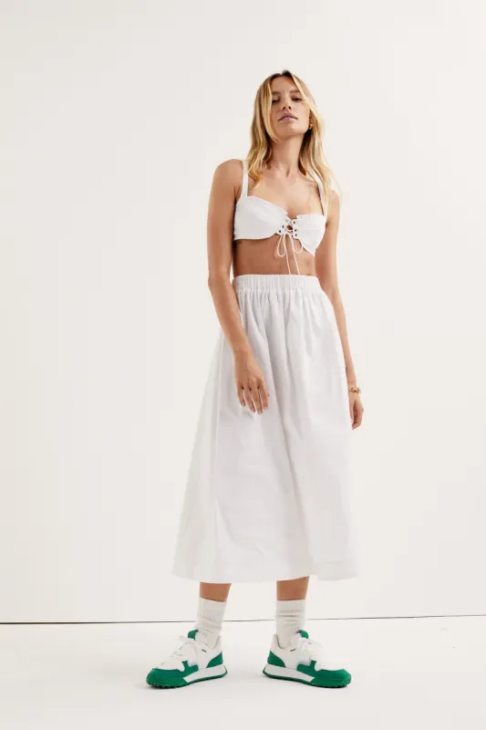 Clementine Midi Skirt sold by For Love And Lemons