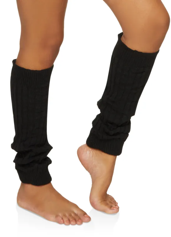 Ribbed Knit Leg Warmers sold by Rainbow