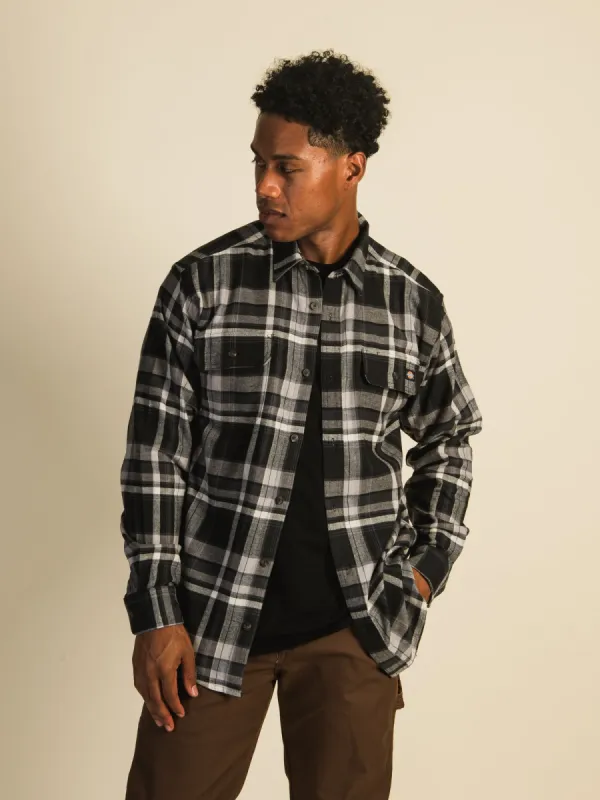 DICKIES FLEX PLAID LONG SLEEVE SHIRT - CLEARANCE sold by Boathouse