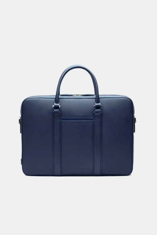 Manhattan  Monochrome Leather Briefcase sold by Lord & Taylor