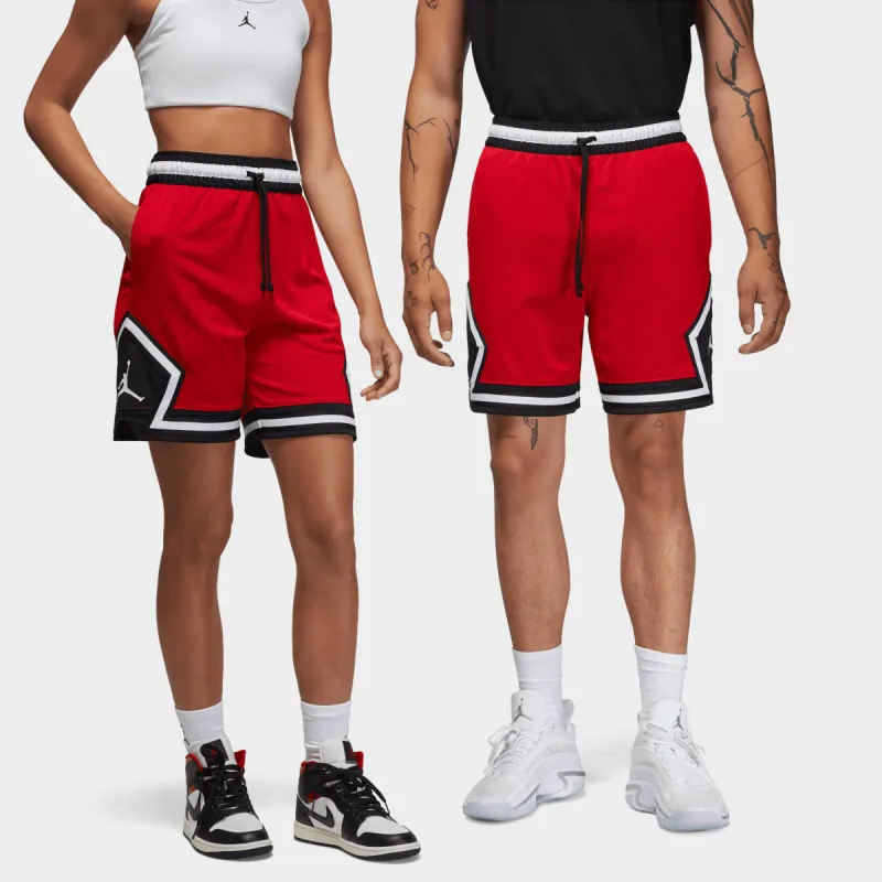 Jordan Dri-FIT Sport Diamond Shorts Gym Red / Black - Gym Red sold by JD Sports