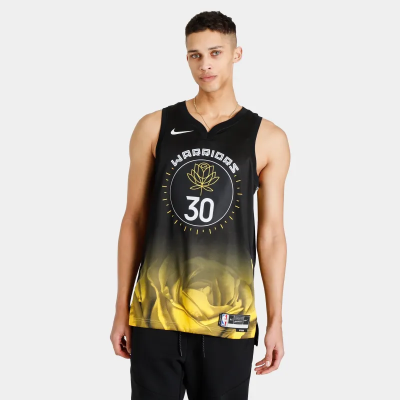 NBA Warriors Curry ユニフォーム シティーエディション カリー Golden State Warriors Nike City Edition Swingman Jersey