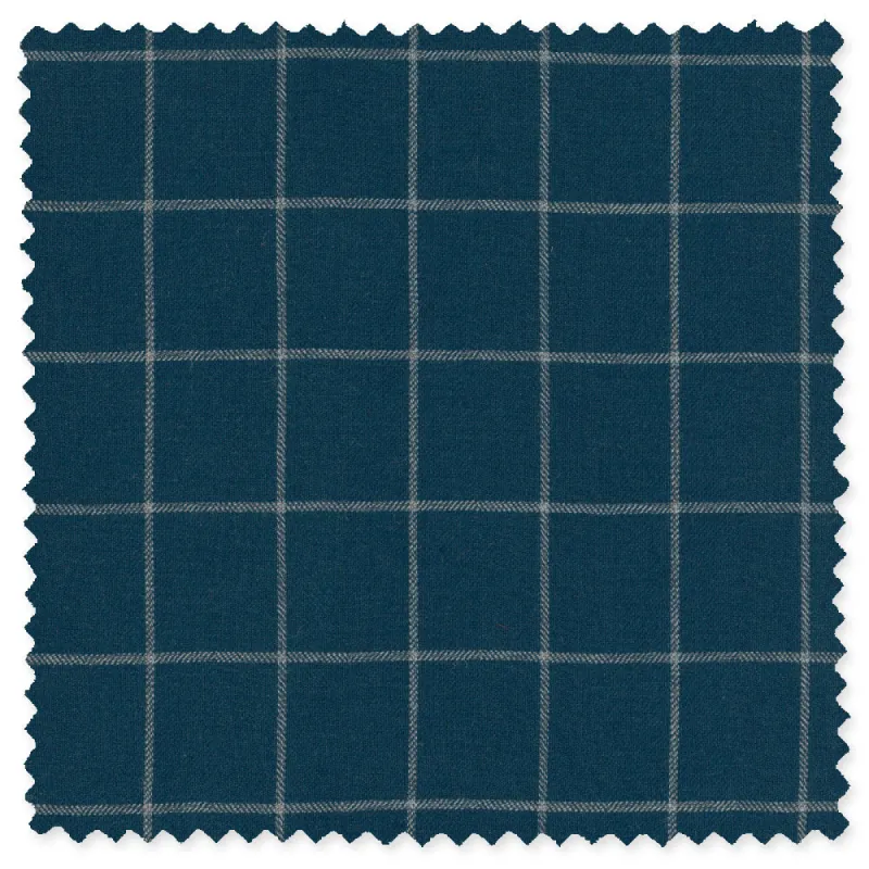 Albini Navy "Flanella" sold by Gitman Brothers
