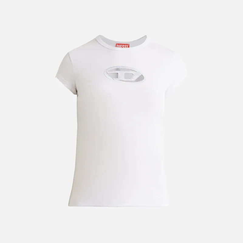 Diesel Angie Tee - White sold by Kith