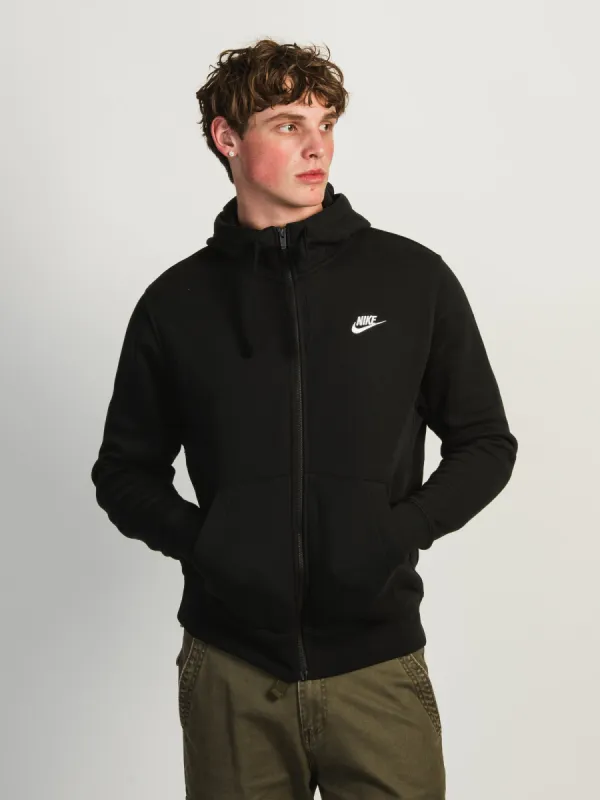 NIKE SPORTSWEAR CLUB FULL ZIP HOODIE sold by Boathouse