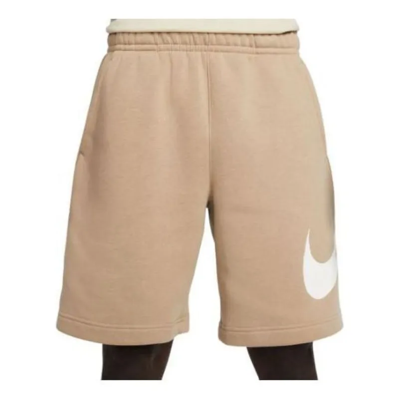 Nike Sportswear Club Graphic Shorts 'Kahki White' BV2721-247 sold by KicksCrew