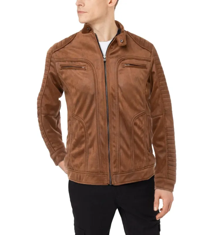 Faux-Leather Jacket sold by Lord & Taylor