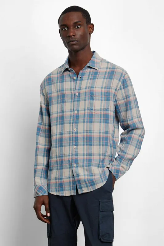 WYATT SHIRT - DESERT AGAVE sold by Rails