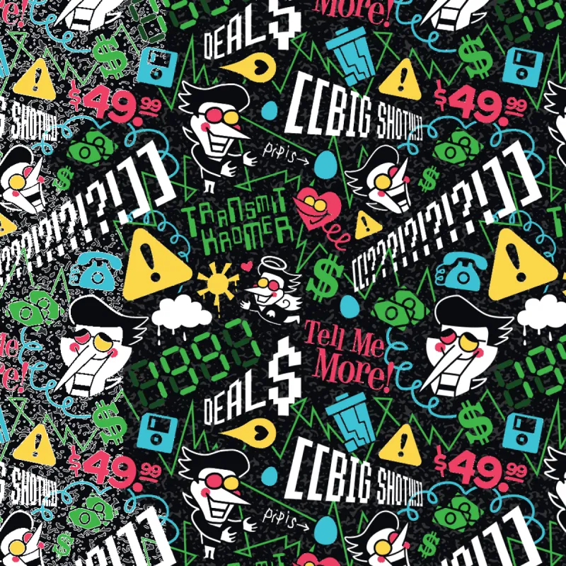 Spamton Button Up Shirt sold by Fangamer