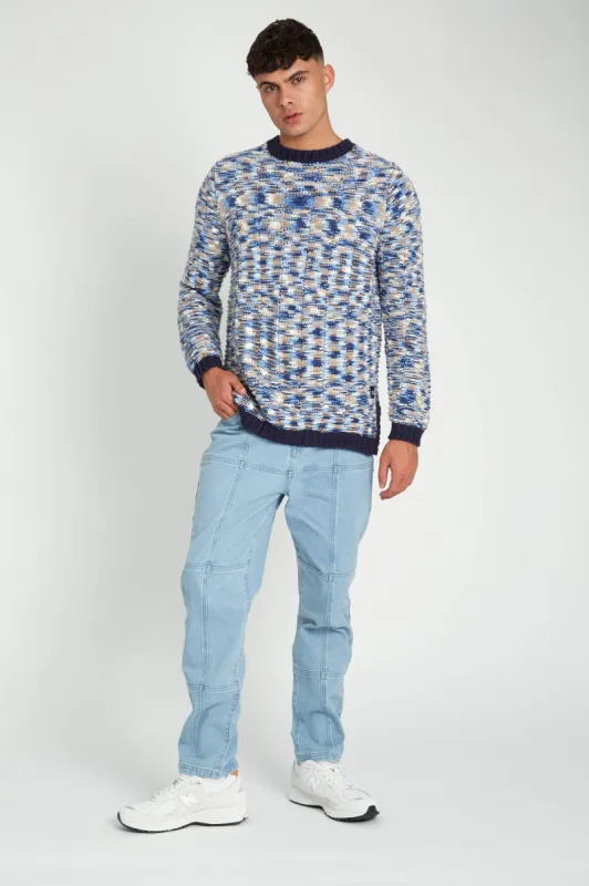 CYPHER KNITTED SPACE DYE JUMPER sold by NATIVE YOUTH