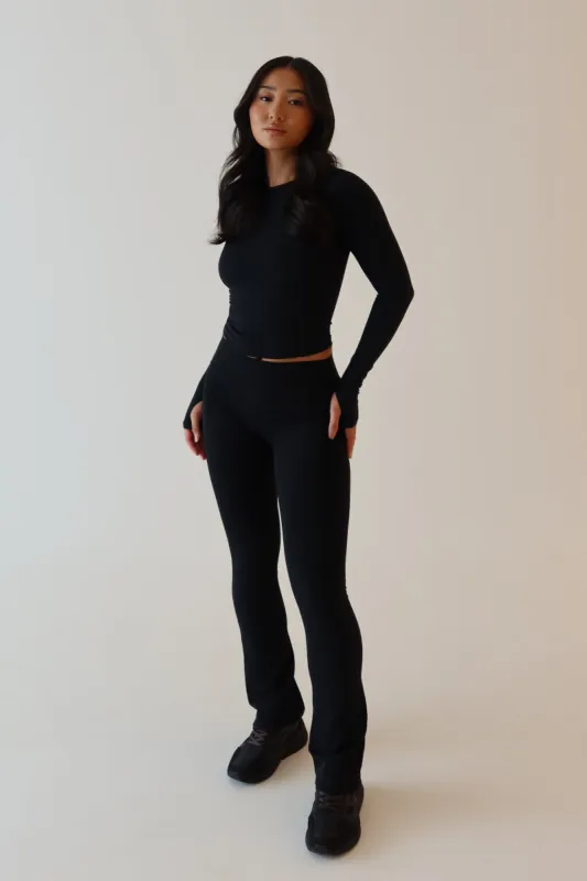 Sherrie Yoga Pants - Black sold by Meshki