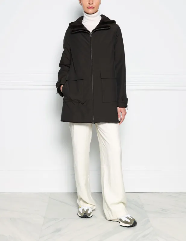 The Gale Reversible Mink Fur Coat sold by Pologeorgis