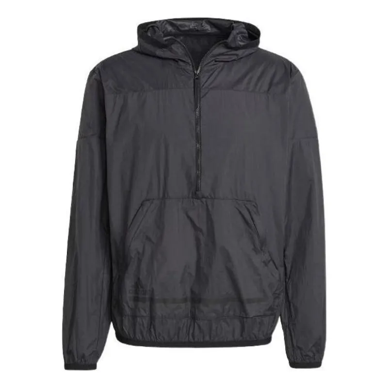 adidas Sportswear ZNE Half-Zip Windbreaker Jacket 'Black' GQ6265 sold by KicksCrew