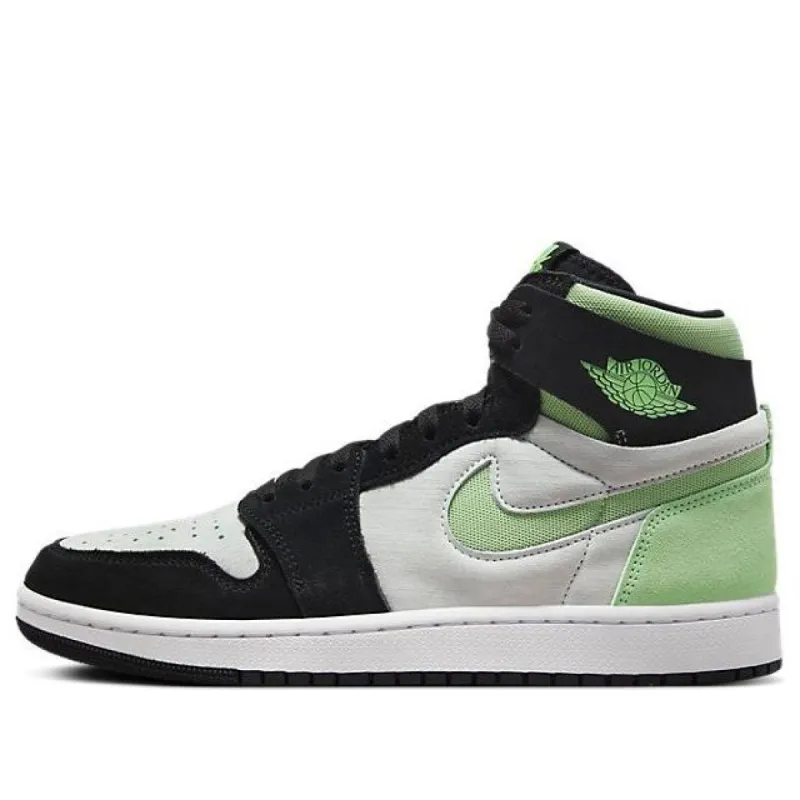 Air Jordan 1 Zoom CMFT 2 'White Black Honeydew Vapor Green' DV1307-103 sold by KicksCrew