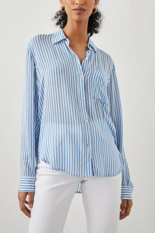 JOSEPHINE SHIRT - MAR STRIPE sold by Rails