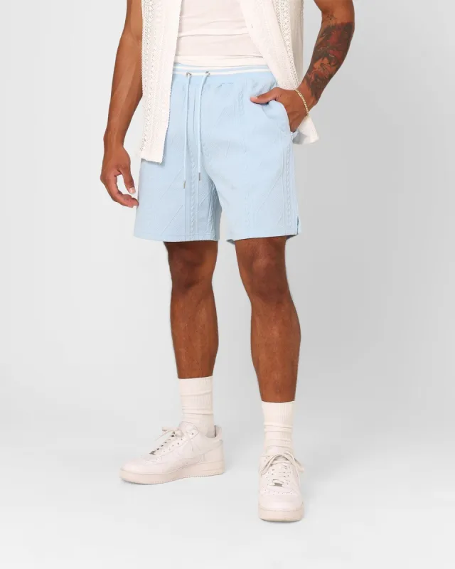 XXIII Danny Knit Shorts Sky Blue sold by Culture Kings