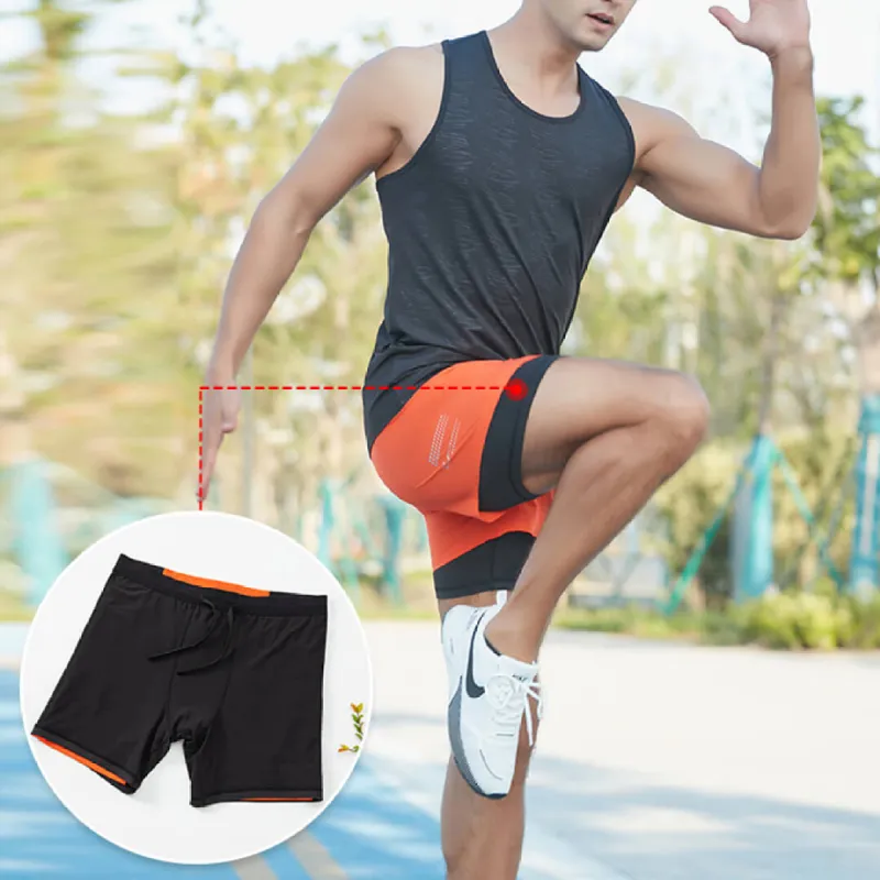 Men's 5 Inch Running Shorts With 2in1 Compression liners (🔥Buy 1 Get 1 Free) sold by IslandHaze