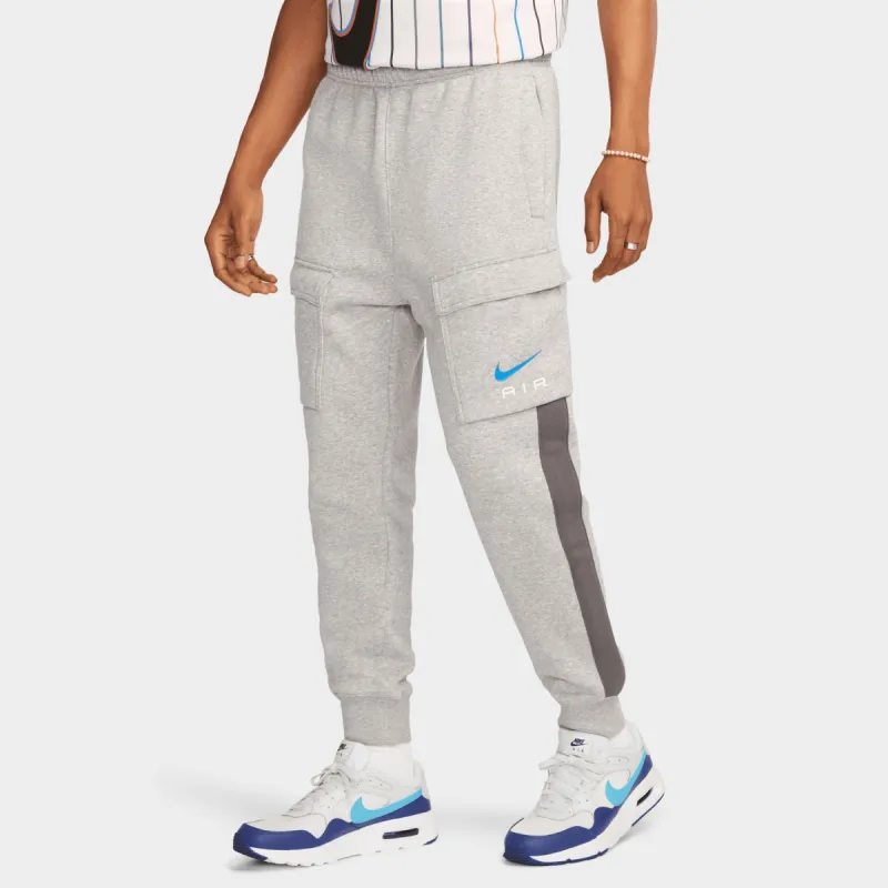Nike Air Fleece Cargo Pants Dark Grey Heather / Iron Grey sold by JD Sports