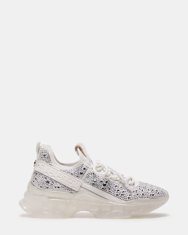 MAXIMA WHITE RHINESTONES sold by Steve Madden