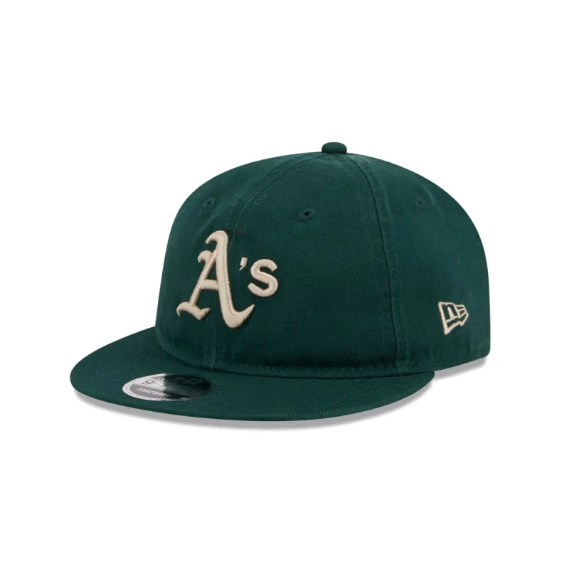 Oakland Athletics Shadow Pack Retro Crown 9FIFTY Snapback Hat sold by New Era