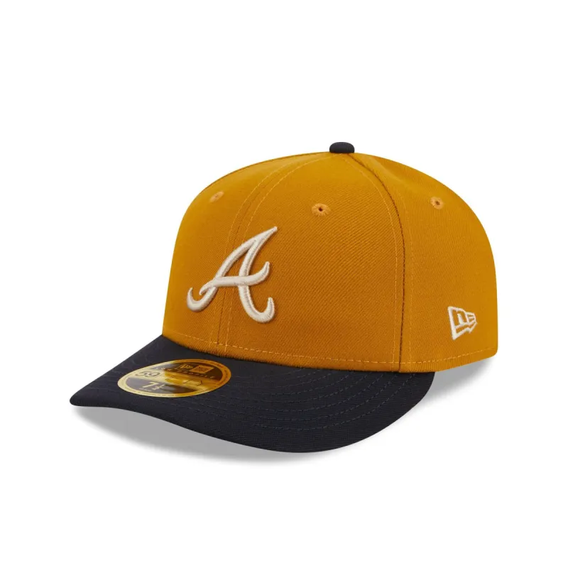 【US限定】New Era 59FIFTY MLB Atlanta Braves Brown&Gold US限定】New Era 59FIFTY MLB Atlanta Braves Brown&Gold (New