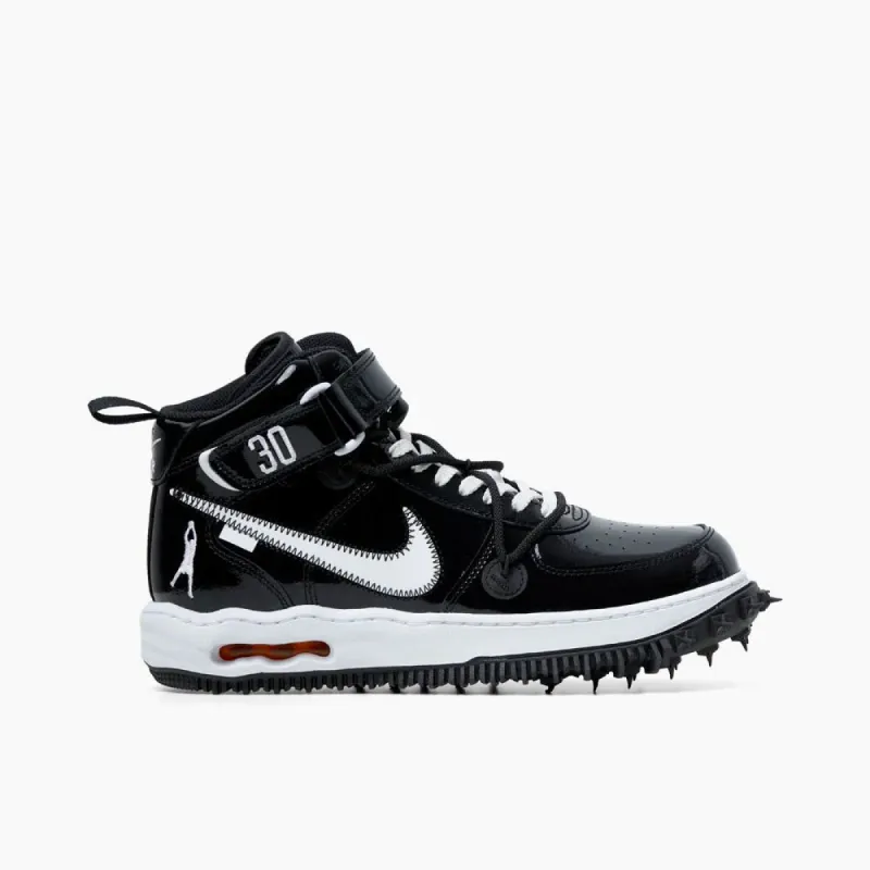 Nike x Off-White Air Force 1 Mid Black / White - White sold by Livestock