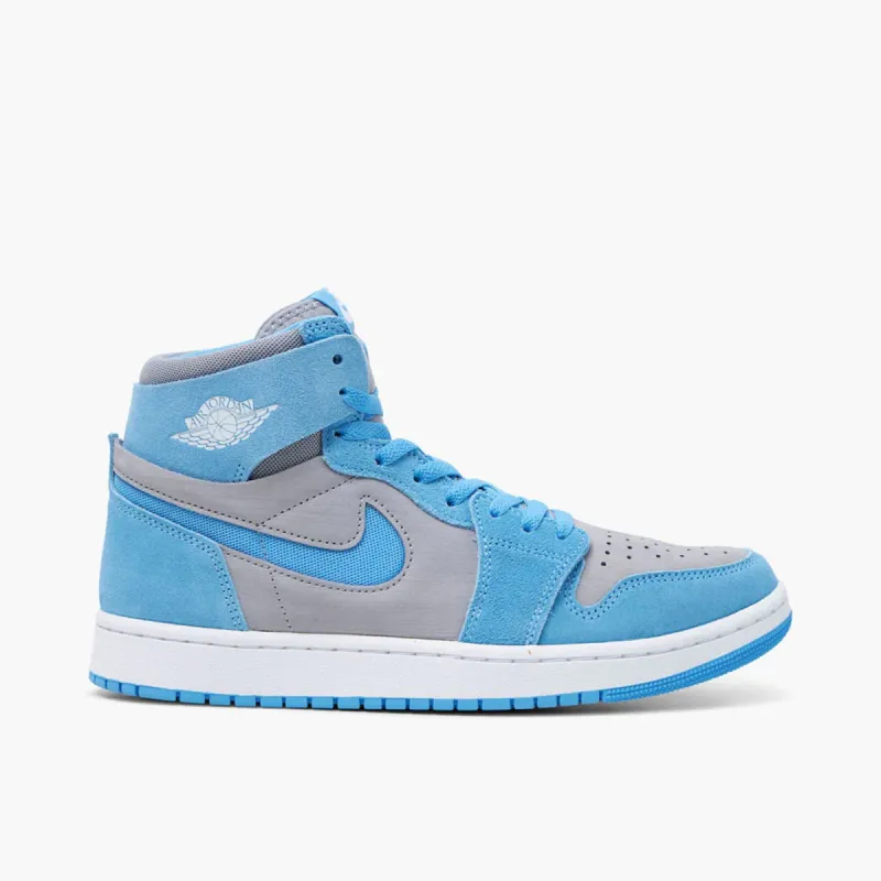 Jordan 1 Zoom CMFT 2 Cement Grey / White - University Blue sold by Livestock