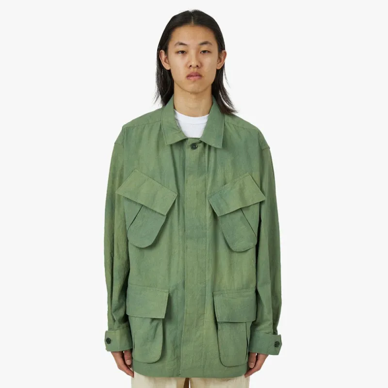 Engineered Garments Jungle Fatigue Jacket / Olive sold by Livestock