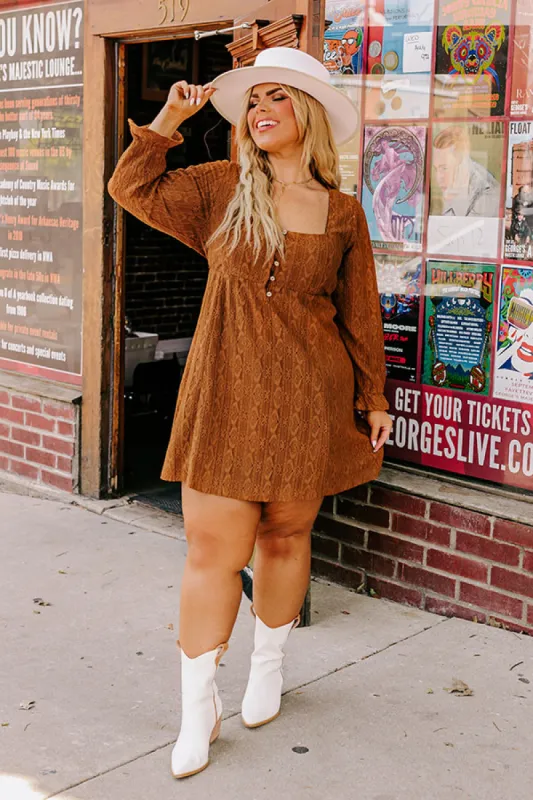 Afternoon Date Mini Dress Curves sold by Impressions