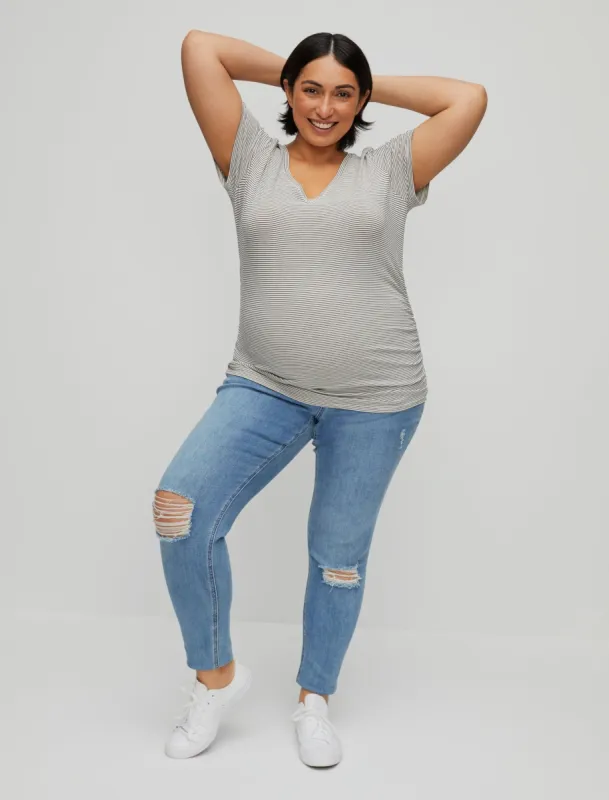 Plus Size Secret Fit Belly Super Stretch Skinny Maternity Jeans sold by Motherhood Maternity